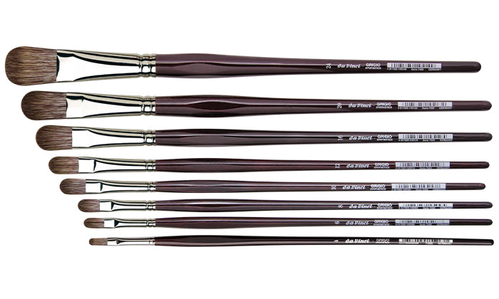Davinci penseel Olie 7495.8 Grigio Kattentong