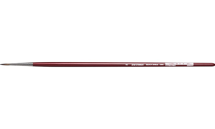 Davinci penseel Olie 1640.8 Black Sable Rond