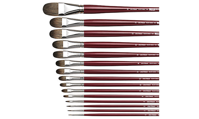 Davinci penseel Olie 1845.30 Black Sable Kattentong