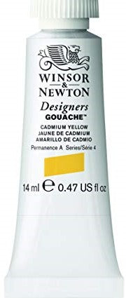 CADMIUM YELLOW 108 14ml. S4 Designers Gouache Winsor & Newton