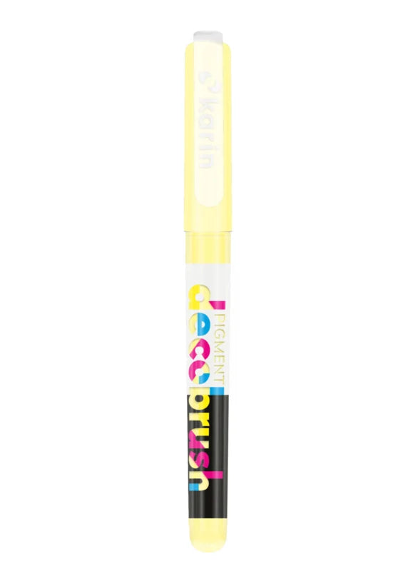 Pastel Yellow 100U Pigment Decobrush Karin Acrylverfstift