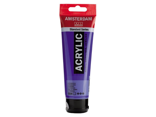 504 Ultramarijn 120 ml Tube Acrylverf Amsterdam