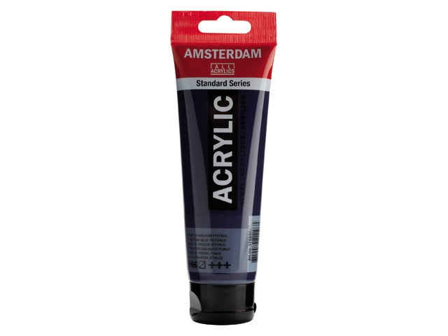 566 Pruisisch blauw 120 ml Tube Acrylverf Amsterdam