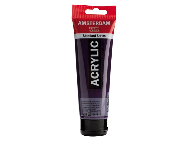 568 Permanent Blauwviolet 120 ml Tube Acrylverf Amsterdam