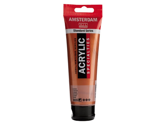 805 Koper 120 ml Tube Acrylverf Amsterdam