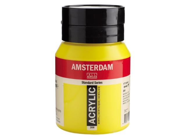 Amsterdam Acryl 500ml 268 Azogeel Licht