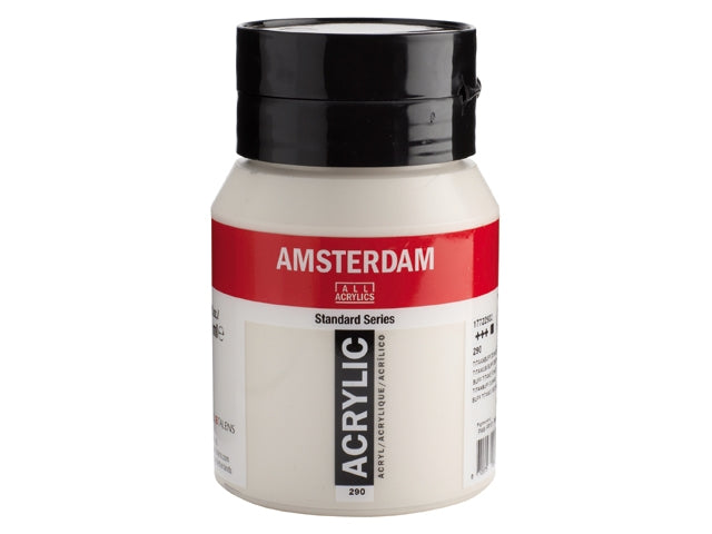 Amsterdam Acryl 500ml 290 Titaanbuff Donker