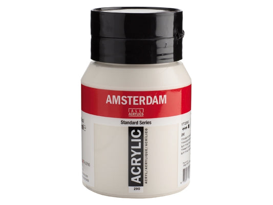 Amsterdam Acryl 500ml 290 Titaanbuff Donker