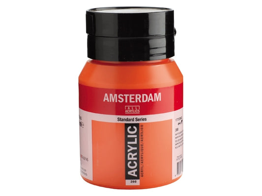 Amsterdam Acryl 500ml 398 Naftolrood Licht