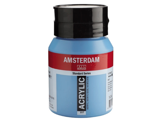 Amsterdam Acryl 500ml 517 Koningsblauw