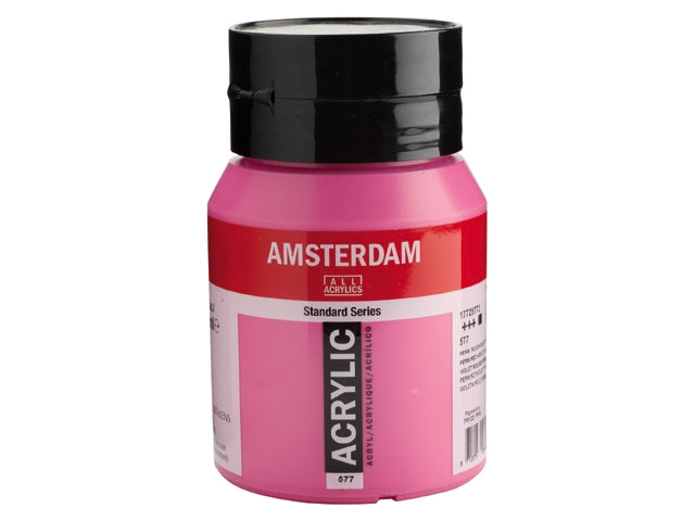 Amsterdam Acryl 500ml 577 Permanent roodviolet Licht