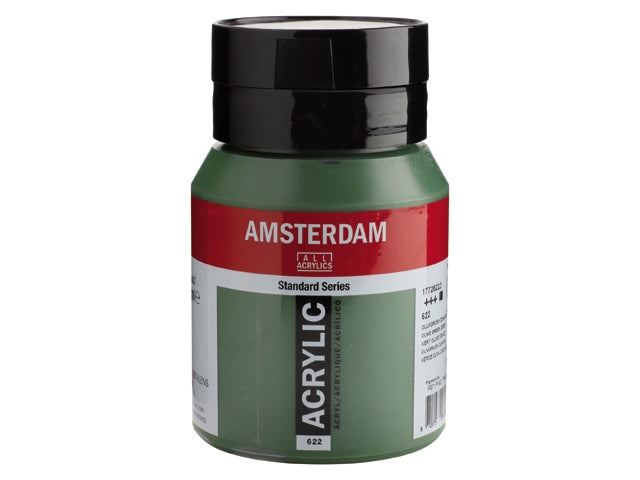 Amsterdam Acryl  500ml  622  Olijfgroen Donker