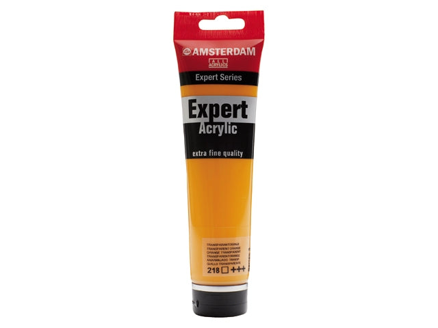 150ml 218 S3  Transparant oranje Amsterdam Expert