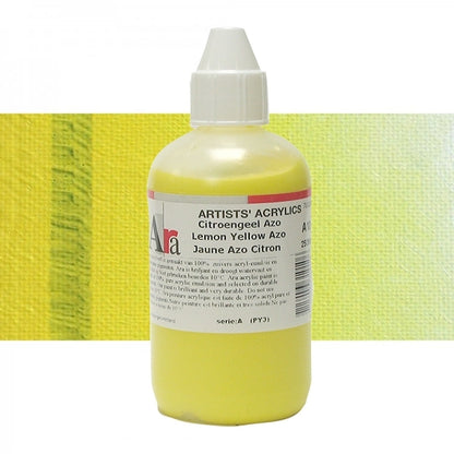 ARA 250ml  A10  CITROENGEEL AZO Artists Acrylics