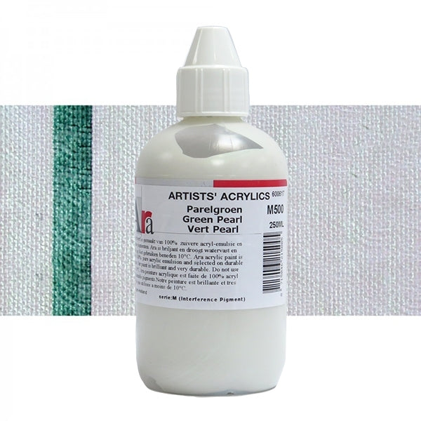 ARA 250ml M500 PARELGROEN Artists Acrylics