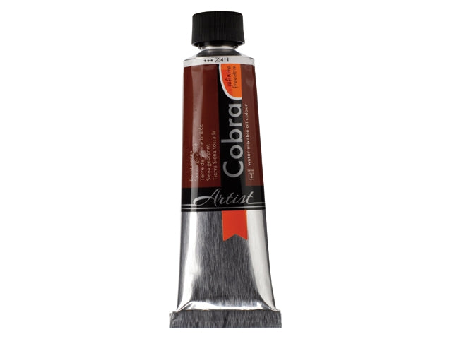 Cobra  150ml  411 S2  Sienna Gebrand Waterverdunbare Olieverf