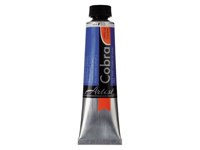 Cobra 40ml  512 S3  Kobaltblauw Ultramarijn Waterverdunbare Olieverf