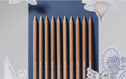 Limited Edition Aquarelpotloden Set Caran D'ache Toile de Jouy