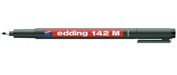 Edding 142 M Zwart 1 mm OHP marker permanent medium