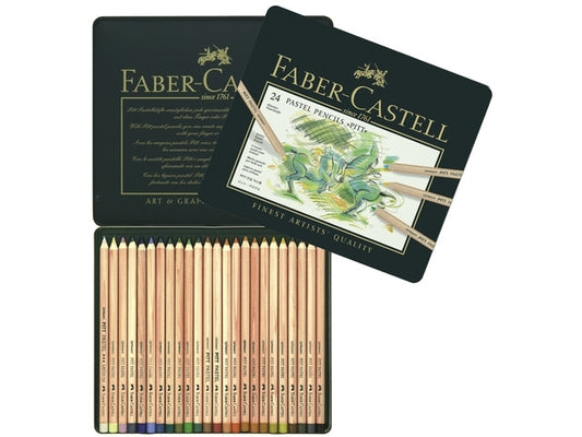 Set 24 Pastelpotloden Pitt Faber Castell