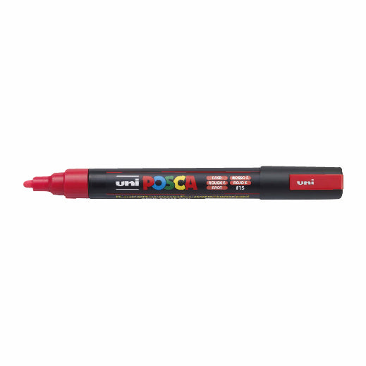 Posca verf stift PC5M Fluoriserend Rood