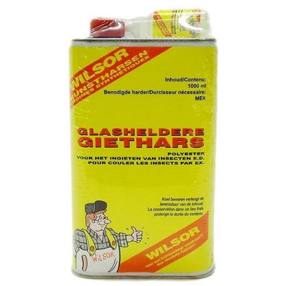 Glasheldere Giethars 1000 ml Wilsor