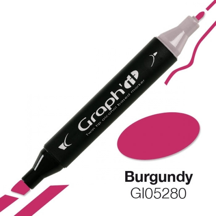 Graph'it marker 5280 Burgundy