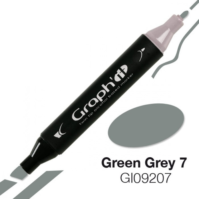 Graph'it marker 9207 Green Grey 7