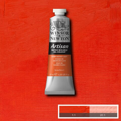 37ML Cadmium Red Light, no 100 S2, W&N Artisan Watervermengbare Olieverf (Levertijd mogelijk 3-5 dagen)