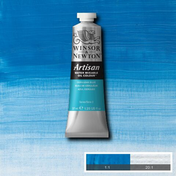 37ML Ceruleum Blauw (echt), no 137 S2, W&N Artisan Watervermengbare Olieverf (Levertijd mogelijk 3-5 dagen)