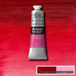 37ML Permanent Rose, no 502 S1, W&N Artisan Watervermengbare Olieverf (Levertijd mogelijk 3-5 dagen) (kopie)