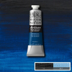 37ML Pruissisch Blauw, no 538 S1, W&N Artisan Watervermengbare Olieverf (Levertijd mogelijk 3-5 dagen)