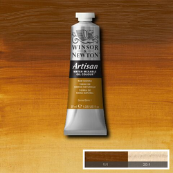 37ML rauwe Sienna  (naturel), no 552 S1, W&N Artisan Watervermengbare Olieverf (Levertijd mogelijk 3-5 dagen)