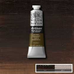 37ML Rauwe Omber (naturel), no 544 S1, W&N Artisan Watervermengbare Olieverf (Levertijd mogelijk 3-5 dagen)