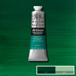 37ML Viridiaan Groen imitatie, no 692 S1, W&N Artisan Watervermengbare Olieverf (Levertijd mogelijk 3-5 dagen)