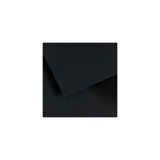 10 vel 160 grs Mi-Teintes gekleurd papier, no 425 zwart 50x65cm