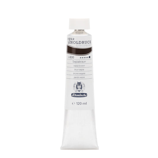 Blockprint inkt Waterbasis 120ml Schmincke Ivoor Zwart no 735