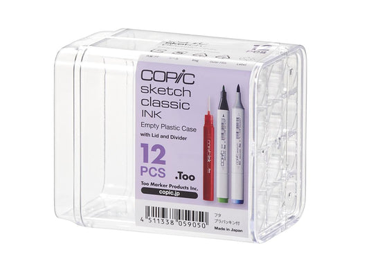 Lege Box 12 Copic Standaard- (classic), sketchmarkers of refill inkt