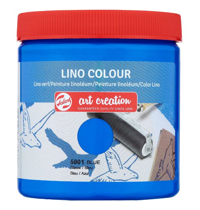 Talens Linodruk Verf Blauw