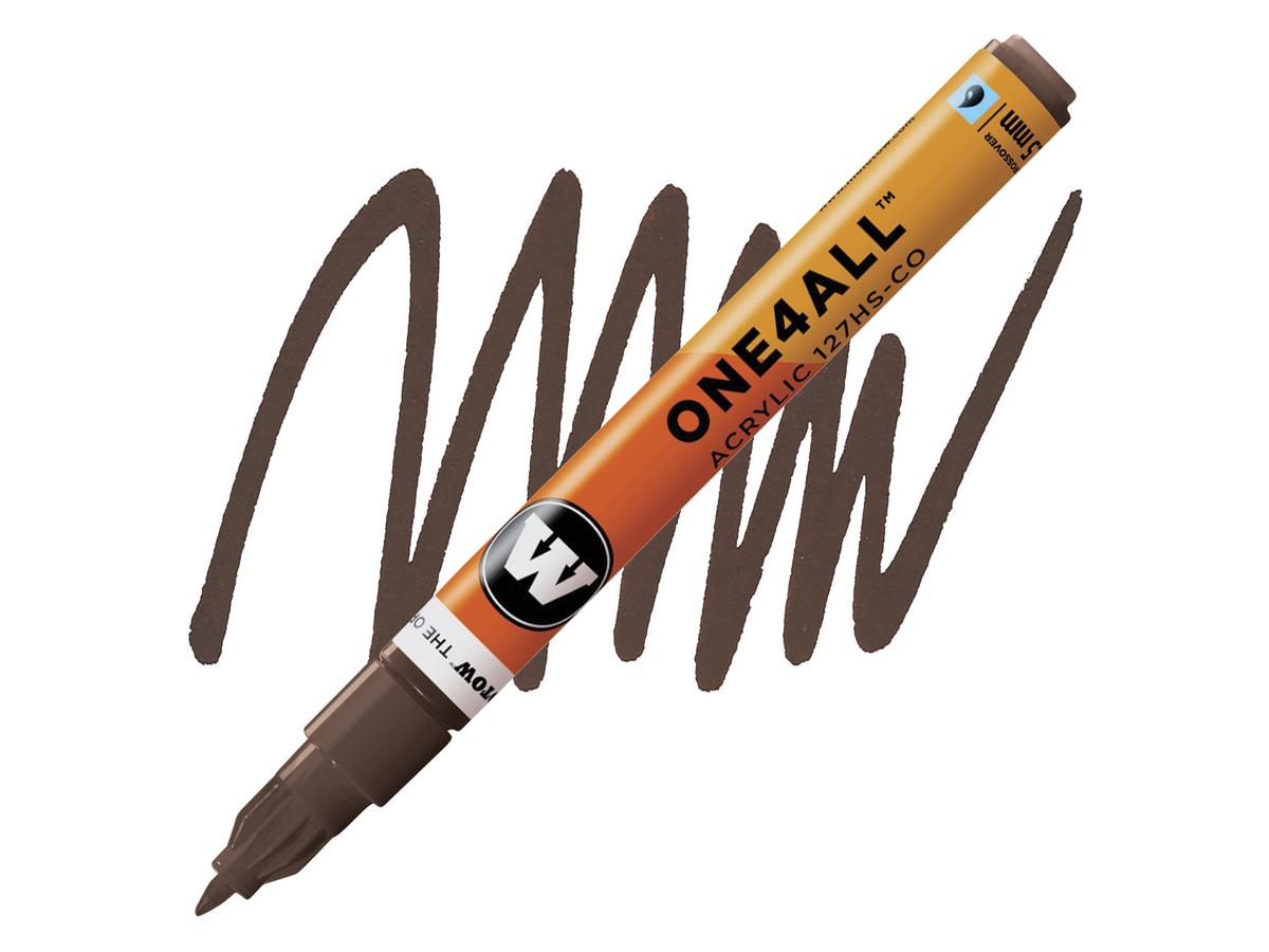 127HS 1.5mm HAZELNUT BROWNMolotow One4All Acryl Marker