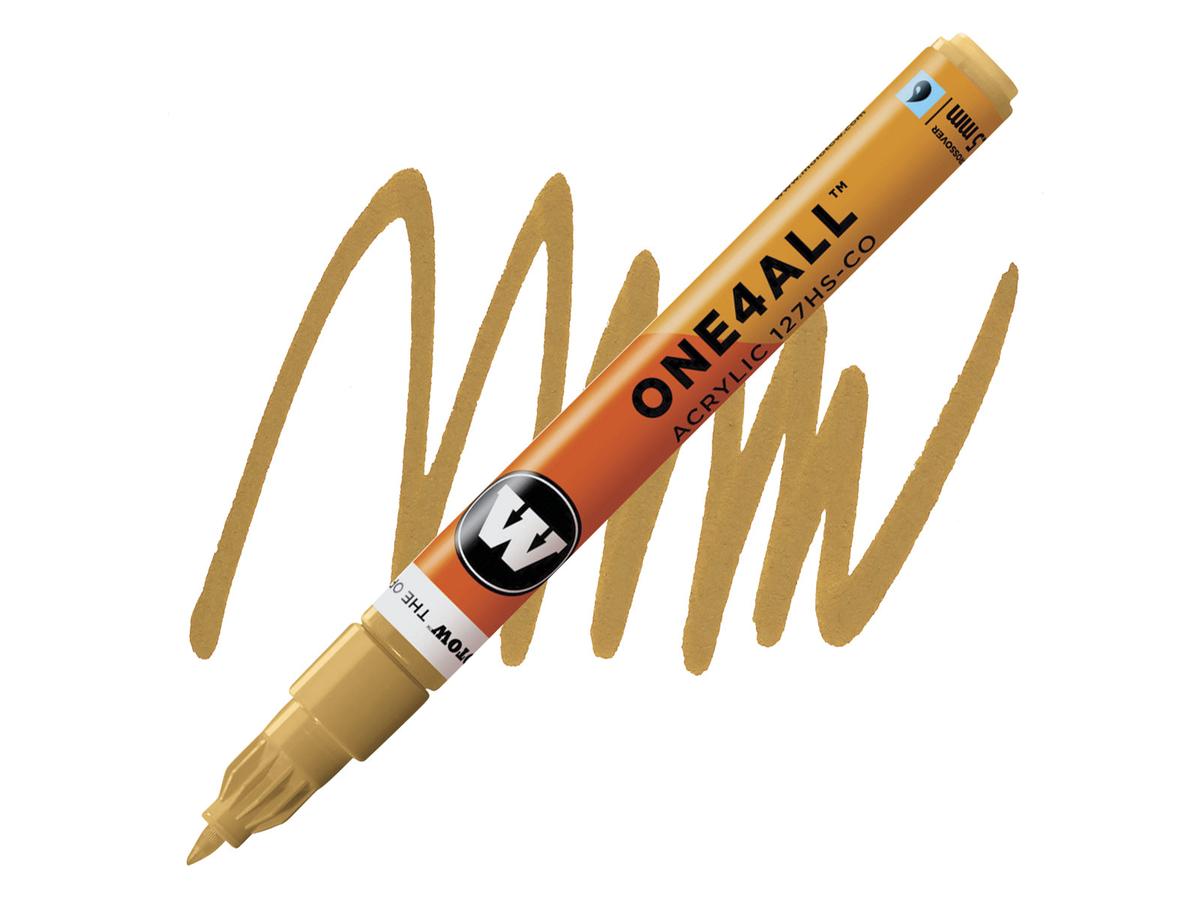 127HS 1.5mm OCHRE BROWN LIGHT Molotow One4All Acryl Marker