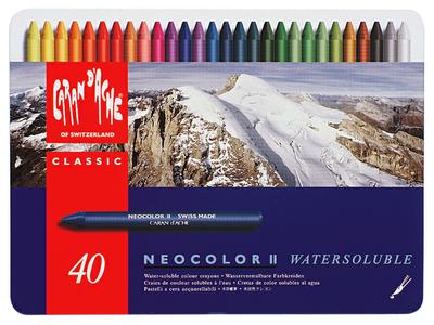 Neocolor II Watersoluble - Set 40