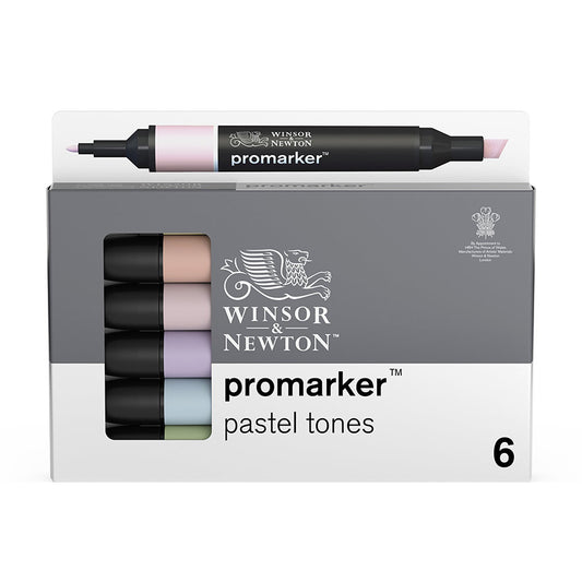 Promarker set 6 Pastel Tones