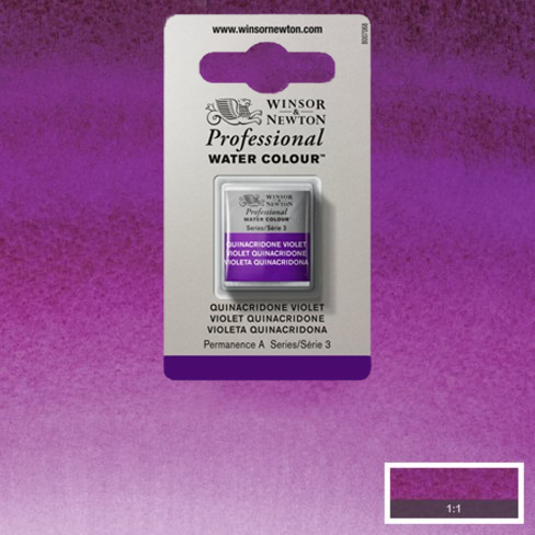 Quinacridone Violet napje  S3 Artist's Aquarel Winsor & Newton