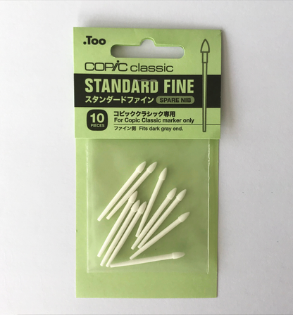 Copic Markerpunten standard Fine (10st.) Voor Copic Classic