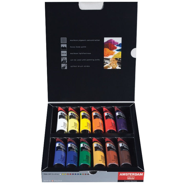 Acrylverf Set 12 x 20 ml Amsterdam Expert