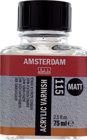 Acrylvernis Mat  115  75ml Amsterdam