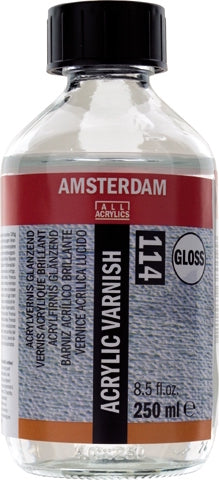 Acrylvernis Glanzend  114  250ml Amsterdam