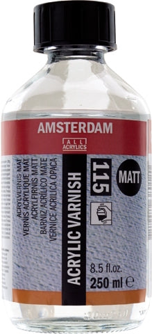 Acrylvernis Mat  115  250ml Amsterdam