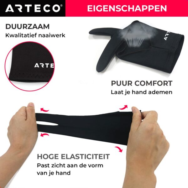 ARTECO Tekenhandschoen Maat S